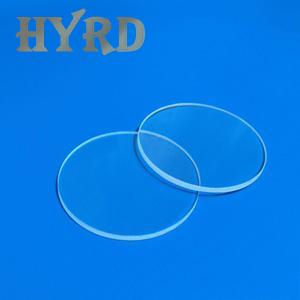 Big Size Transparent Quartz Glass Discs
