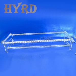 High Purity Fused Quartz Boat for Semiconductor