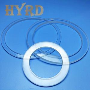 Transparent Quartz Glass Rings